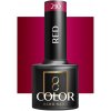 Gel lak OCHO NAILS Hybrídní gel lak na nehty red 210 -5 g