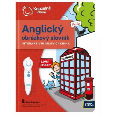 Albi Kouzelné čtení Kniha Anglický obrázkový slovník – Hledejceny.cz