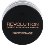 Makeup Revolution London Brow Pomade With Double Ended Brush oční linky Medium Brown 2,5 g – Zboží Dáma