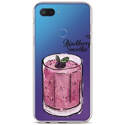 Pouzdro TopQ Xiaomi Mi 8 Lite silikon Blackberry Smoothie – Zbozi.Blesk.cz