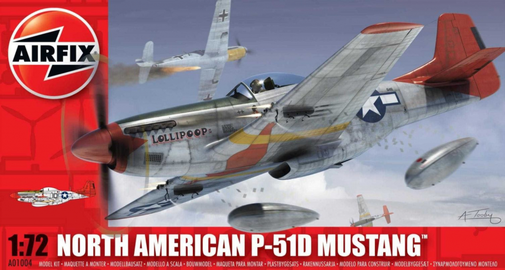 Airfix North American P 51D Mustang A01004 1:72