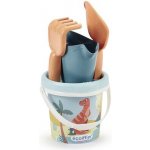 Ecoiffier Kyblíček Dinosaurus s konvičkou a příslušenstvím 13 cm – Hledejceny.cz