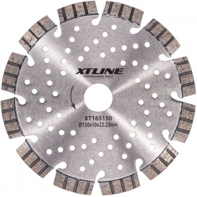 XTLINE Kotouč diamantový segmentový TURBO LASER | 230x2,4x10x22,2 mm – Zboží Dáma