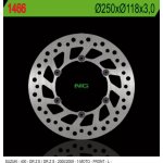 NG přední brzdový kotouč SUZUKI DRZ 400 E/S 00-09 (250X118X3) (6X6,5mm) – Zboží Mobilmania