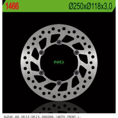 NG přední brzdový kotouč SUZUKI DRZ 400 E/S 00-09 (250X118X3) (6X6,5mm) – Zboží Mobilmania