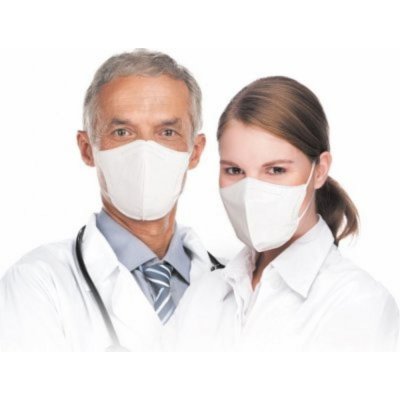 Respilon nano FFP2 respirátor RespiPro White, L 25 ks – HobbyKompas.cz