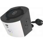 Legrand 2x zásuvka, USB, bezdrátové nabíjení 2m L049412 – Zbozi.Blesk.cz