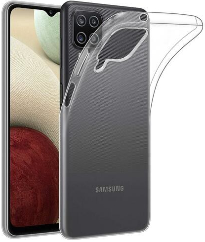 Pouzdro SES Silikonové obal Samsung Galaxy A12 A125F - čiré 8600