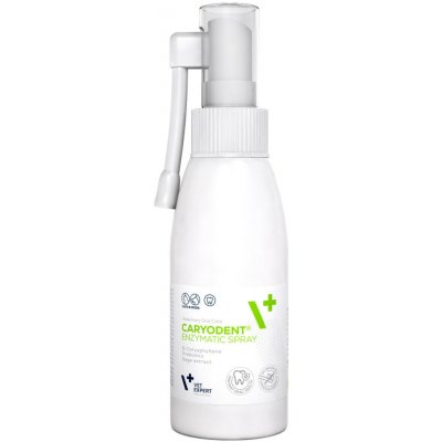 VetExpertCaryodent Enzymatic Spray sprej na ústní hygienu pro psy a kočky 75 g – Zboží Dáma