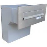 DOLS Poštovní schránka F-04 do sloupku + čelní deska se zvonkem ČD-2 - NEREZ – Hledejceny.cz