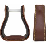 Lakota Třmeny westernové kožené hnědé – Zboží Mobilmania