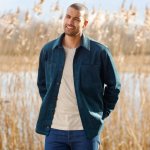 Manšestrová svrchní košile modrá – Hledejceny.cz