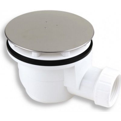 PLAST BRNO Sifon vaničkový 90 odpad Ø 40, plast/ inox – Zboží Mobilmania