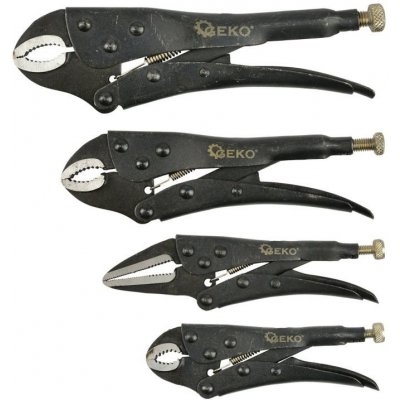 GEKO Kleště upínací sada 4ks, 125-250mm, Q235 G10222 – Zboží Dáma GEKO Kleště upínací sada 4ks, 125-250mm, Q235 G10222 – Zboží Dáma