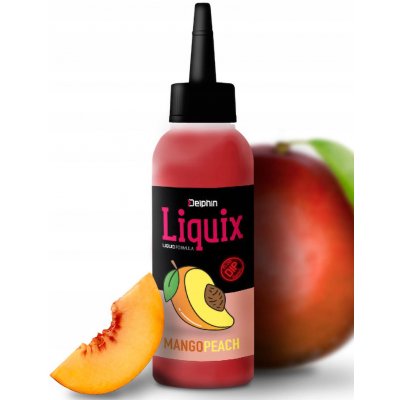 Delphin Fluo Dip D SNAX LiquiX Mango Broskev Dip 100 ml – Zboží Mobilmania