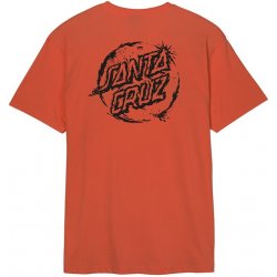 Santa Cruz triko Erode Dot Mono T-Shirt Terracotta