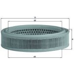 Vzduchový filtr MAHLE LX 166 – Hledejceny.cz