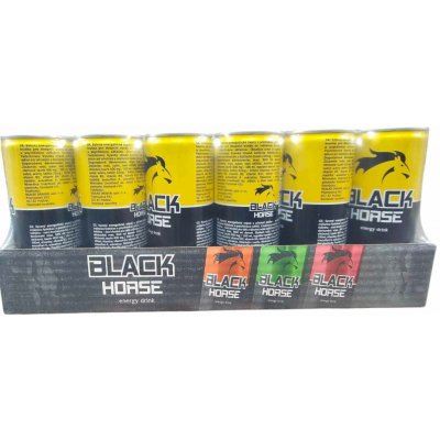 Black Horse Summer Energy drink 250 ml – Hledejceny.cz