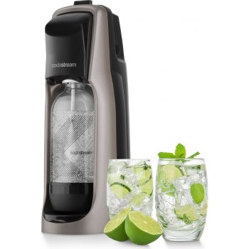 SodaStream JET Premium Titan Metalická