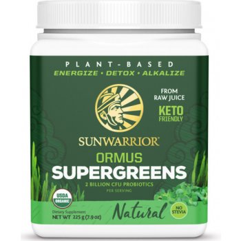 Sunwarrior Ormus Super Greens BIO natural 225 g