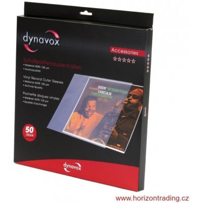 Dynavox Vinyl Record Outer Sleeves HDPE: Vnější obal pro LP 50 ks – Zboží Živě