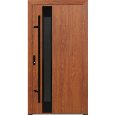 Hahn-Türke DS82-M34 mléčné sklo Zlatý dub Levé 110 x 210 cm – Hledejceny.cz