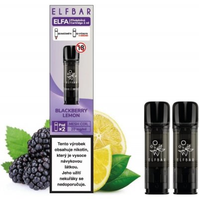 Elf Bar Elfa Cartridge Blackberry Lemon 20mg – Hledejceny.cz