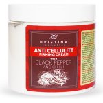Hristina přírodní anticelulitidní zpevňující krém s černým pepřem 200 ml – Hledejceny.cz