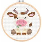 kpomalovani.cz Sada na jednoduché křížkové vyšívání lama s kaktusy – Sleviste.cz