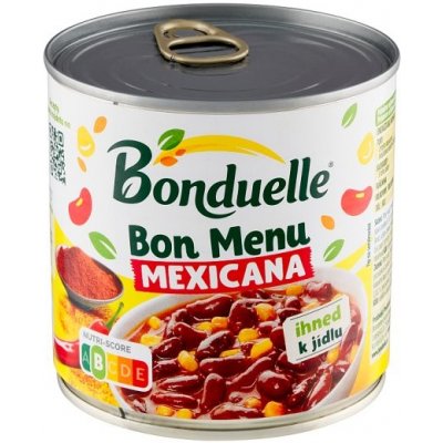 Bonduelle Bon Menu Mexicana červené fazole s kukuřicí v pikantní omáčce 430 g – Hledejceny.cz