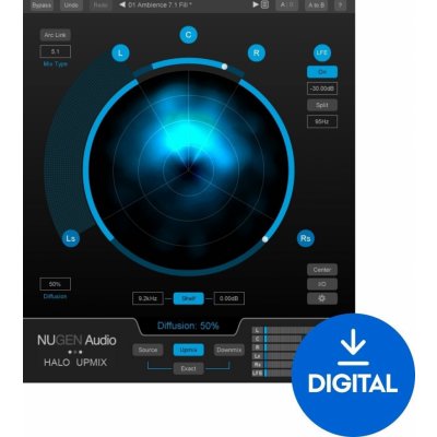 Nugen Audio Halo Upmix (Digitální produkt) – Zboží Živě