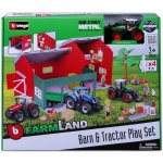 Bburago Farmland Koňské stáje s traktorem – Hledejceny.cz