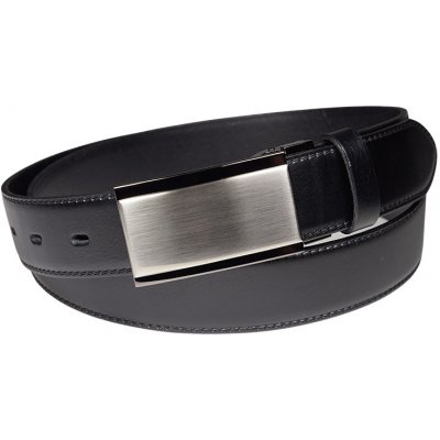 Penny Belts pánský kožený opasek Antonio černý – Zboží Dáma