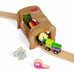 Bigjigs Rail Dřevěný tunel Příšerky – Zboží Dáma