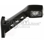 Svítilna doplňková obrysová LED WAS W48/238P, 12-24V, pravá, 187 mm – Hledejceny.cz