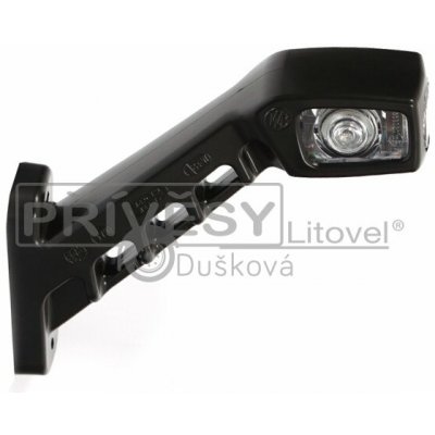 Svítilna doplňková obrysová LED WAS W48/238P, 12-24V, pravá, 187 mm – Hledejceny.cz