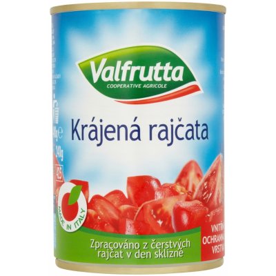 Valfrutta Krájená rajčata 400g