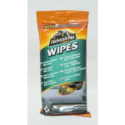 Armor All Ubrousky na plasty matné 20 ks – Hledejceny.cz