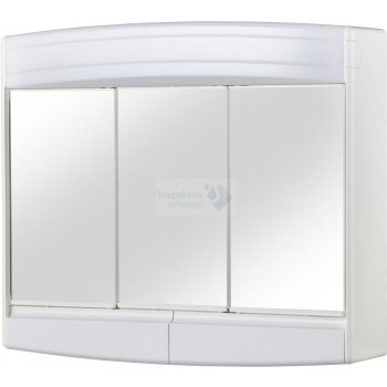 Jokey TOPAS ECO Zrcadlová skříňka - bílá - š. 60 cm, v. 53 cm, hl. 18 cm 288113020-0110