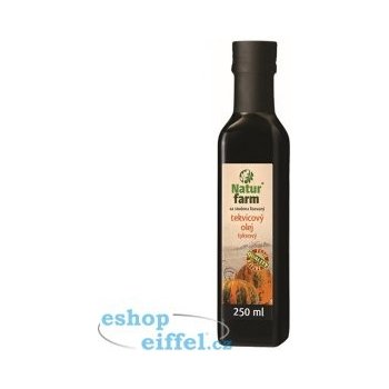 Natur Farm Tekvicový olej 100% za studena lisovaný 0,25 l