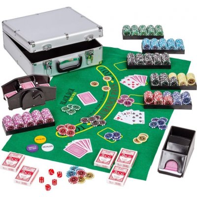 GamesPlanet Poker set 600 žetonů – Zbozi.Blesk.cz