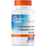 Doctor´s Best Glukosamine + Chondroitin + MSM with OptiMSM 120 kapslí – Hledejceny.cz