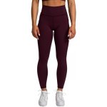 GymBeam Dámské legíny Mesh Panel Eggplant – Zboží Dáma