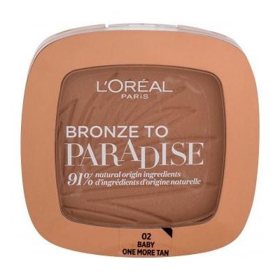 L'Oréal Paris Bronzer Bronze to Paradise 02 Baby One More Tan 9 g – Hledejceny.cz