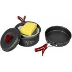 Acra C20 camping set nádobí alluminium pro 1-2 osoby – Sleviste.cz