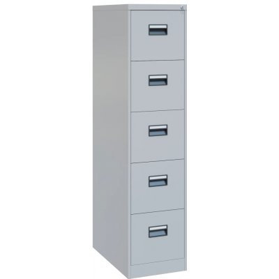 JP - 451 kartotéka 5-zásuvková úchytky černý plast šedá – Hledejceny.cz