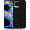 Pouzdro a kryt na mobilní telefon Realme Púzdro Picasee silikonové Realme 8 4G - Separ - Black On Black 2 černé