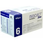 MEDOJECT fine jehly do inzulin.per 31Gx6mm 100 ks – Zbozi.Blesk.cz