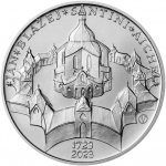 Česká mincovna Stříbrná mince 200 Kč 2023 Jan Blažej Santini-Aichel stand 13 g – Zboží Mobilmania