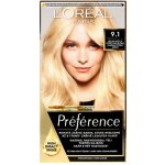 L'Oréal Préférence 9.1 Oslo Velmi světlá popelavá blond – Zboží Dáma